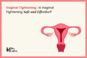 Illustration of the female reproductive system for a guide to vaginal tightening safety and effectiveness